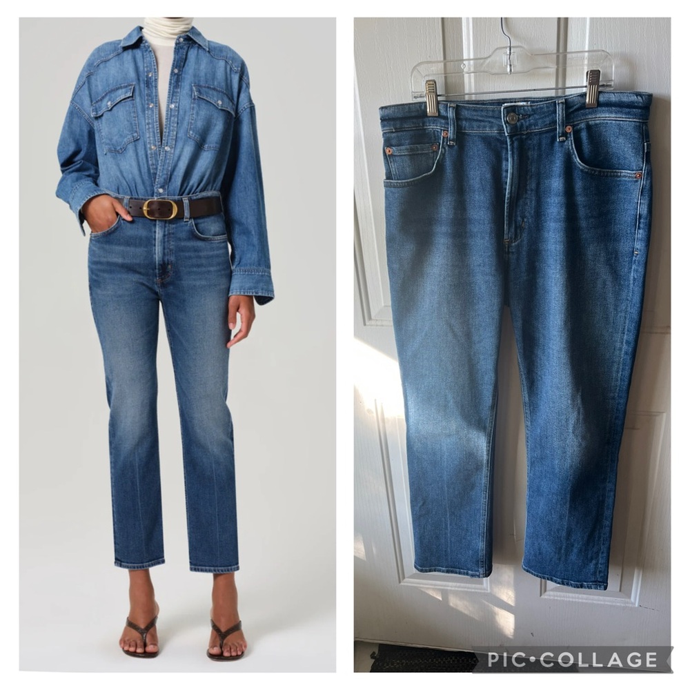 Citizens Of Humanity Premium Vintage Zurie Denim Jeans. Vintage Blue Wash. Sz 30
